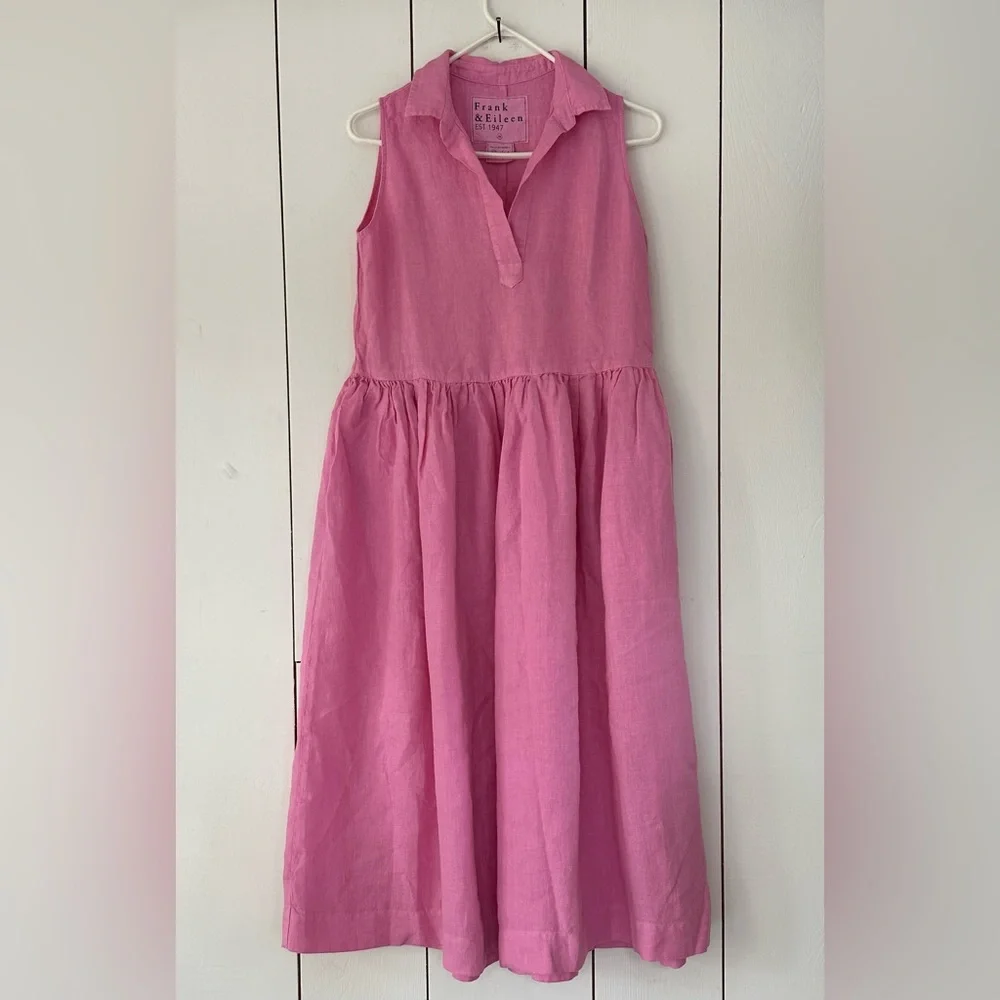 Frank & Eileen Daphne Sleeveless Popover Dress Sz XS NWT - Picture 2 of 11